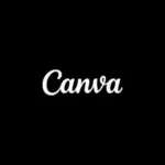 canva logo in white and black image of roi specialist in kochi